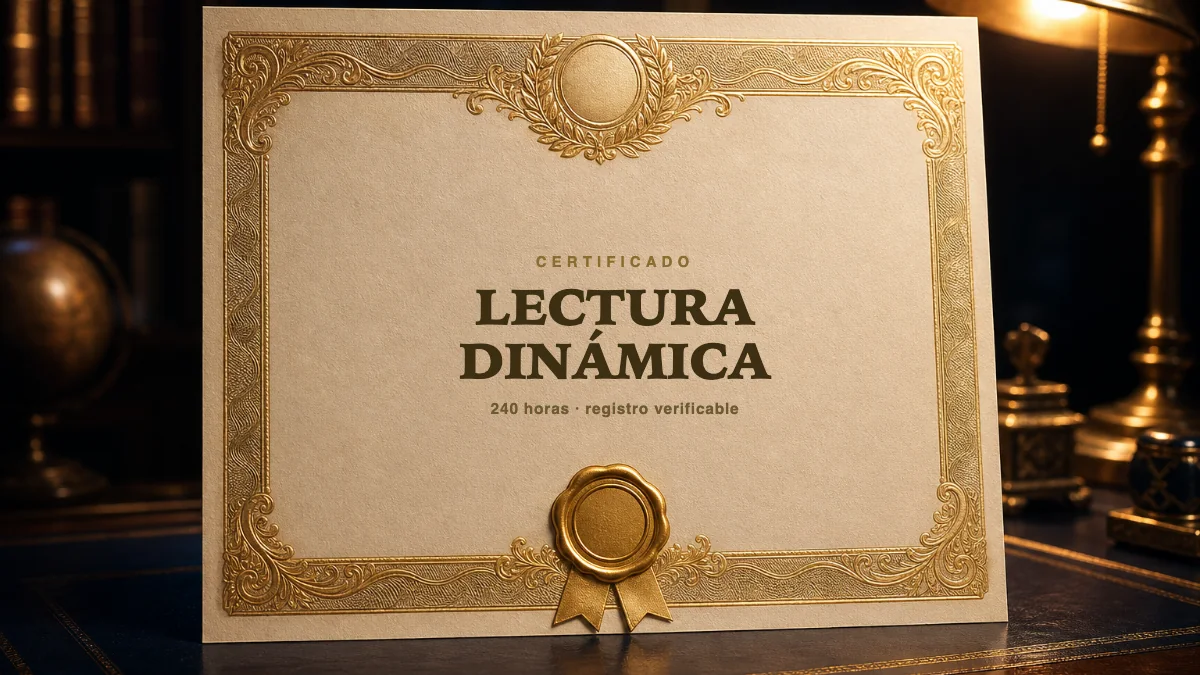 Portada del curso Lectura Dinámica